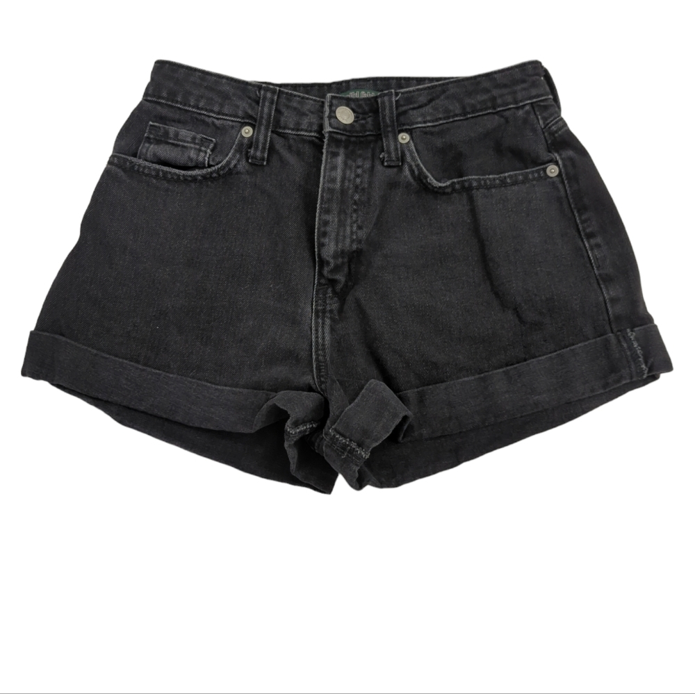 Wild Fable shorts, super high rise mom shorts, black, women's size 2/26R